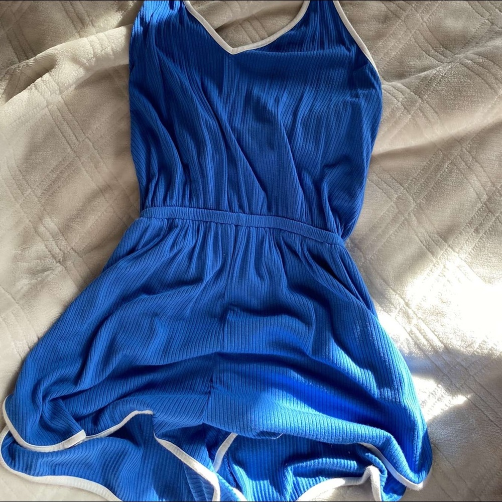 Blue romper